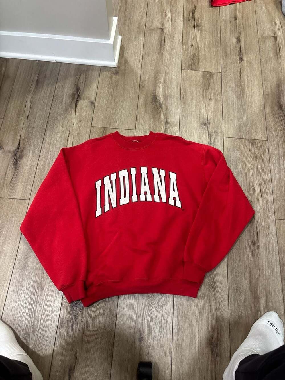 Vintage Indiana University Hoosiers Crewneck Sweatshirt Size S/M